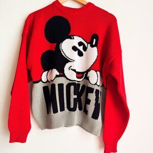 Mickey and Co. by J.G Hook Vintage Graphic Pullover Sweater XL